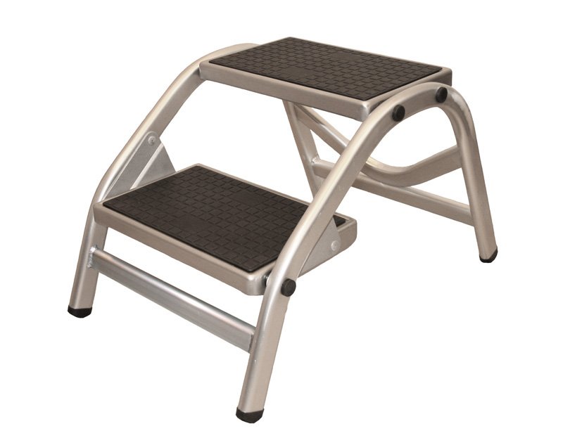 Dubbele opstap Darwin aluminium