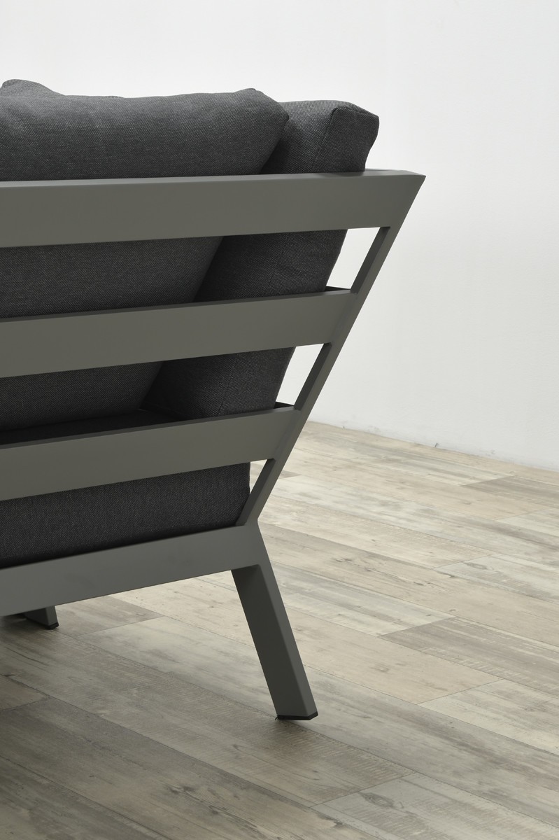 Loungeset Rondo black/mystic grey