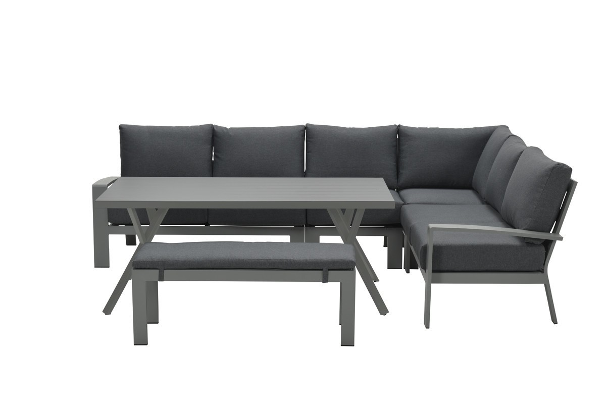 Loungeset Rondo black/mystic grey