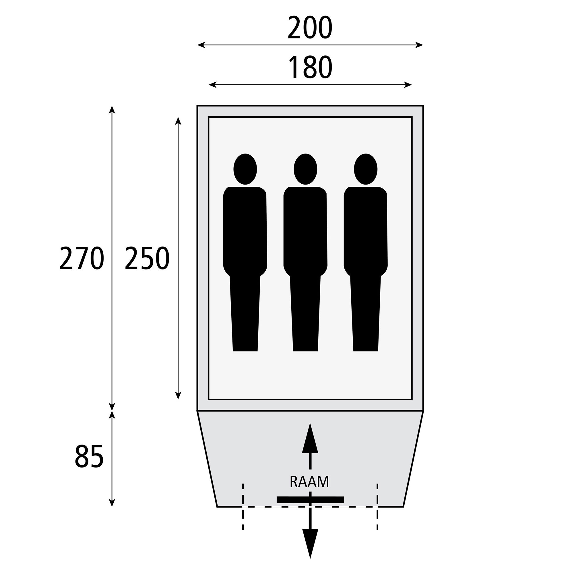 Safarica Hurricane 180 Pop Up