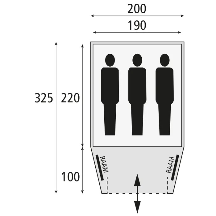 Safarica Kenia 200 polyester
