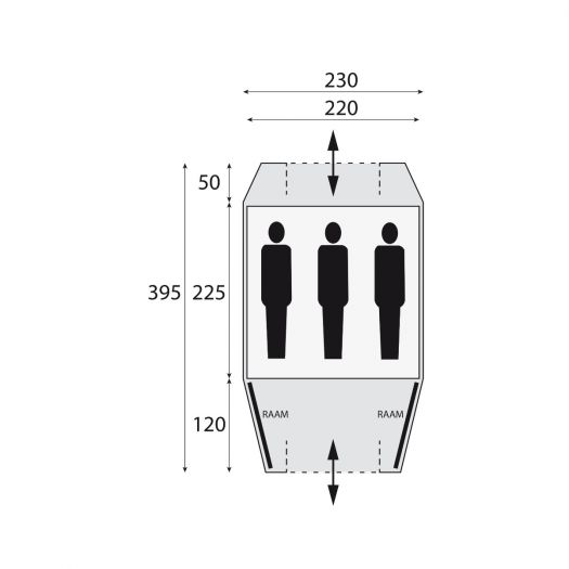 Safarica Kenia 230 polyester