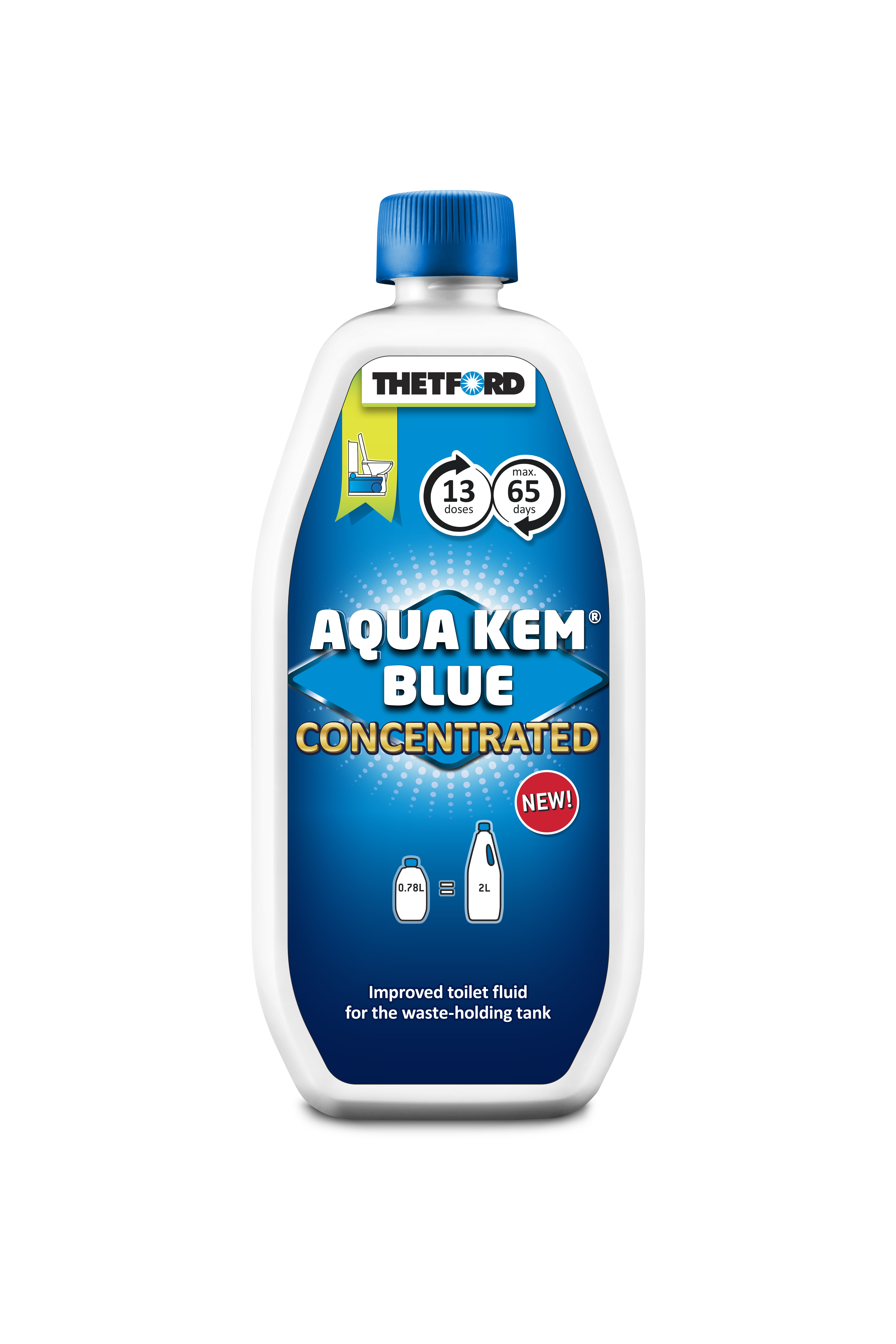 Thetford Aqua Kem blue concentrated 0.8litr