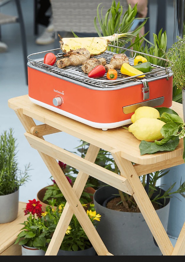 Barbecook E-Carlo tafel BBQ Midnight Grey