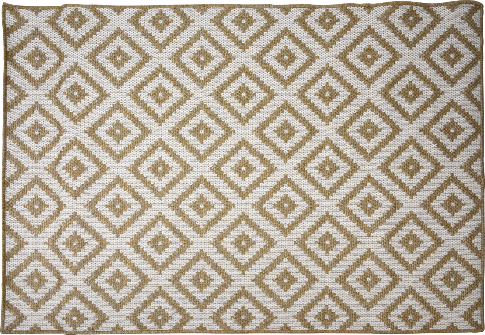 Buitenkleed 180 x 120 cm beige