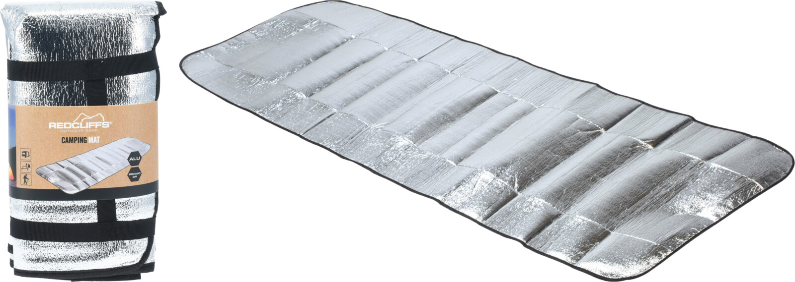 Campingmat alu 190x60 cm