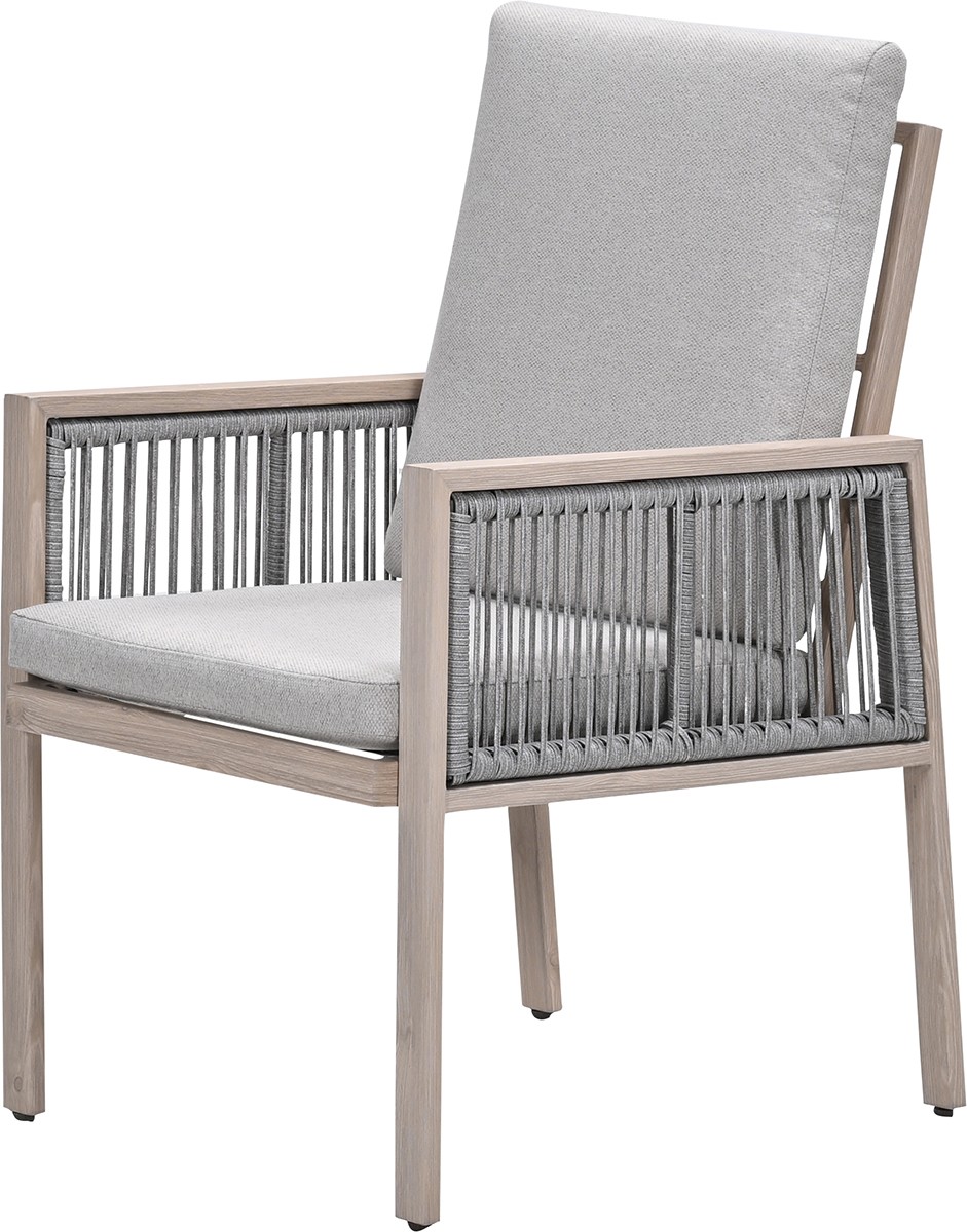 Decala dining stoel light oak / dark sand