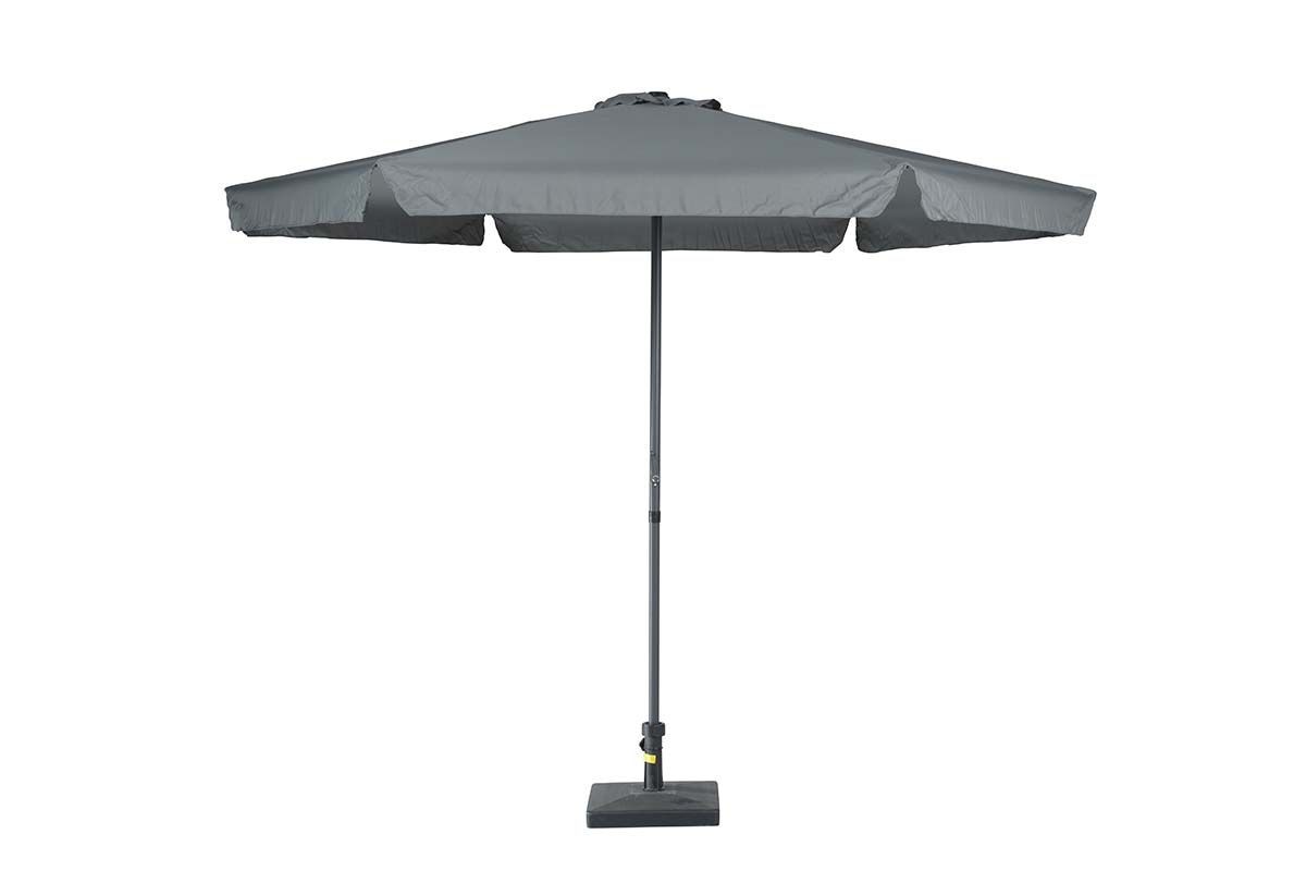 Delta parasol 3 mtr. zwart