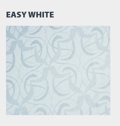 Dorema gordijn 105 cm Easy White