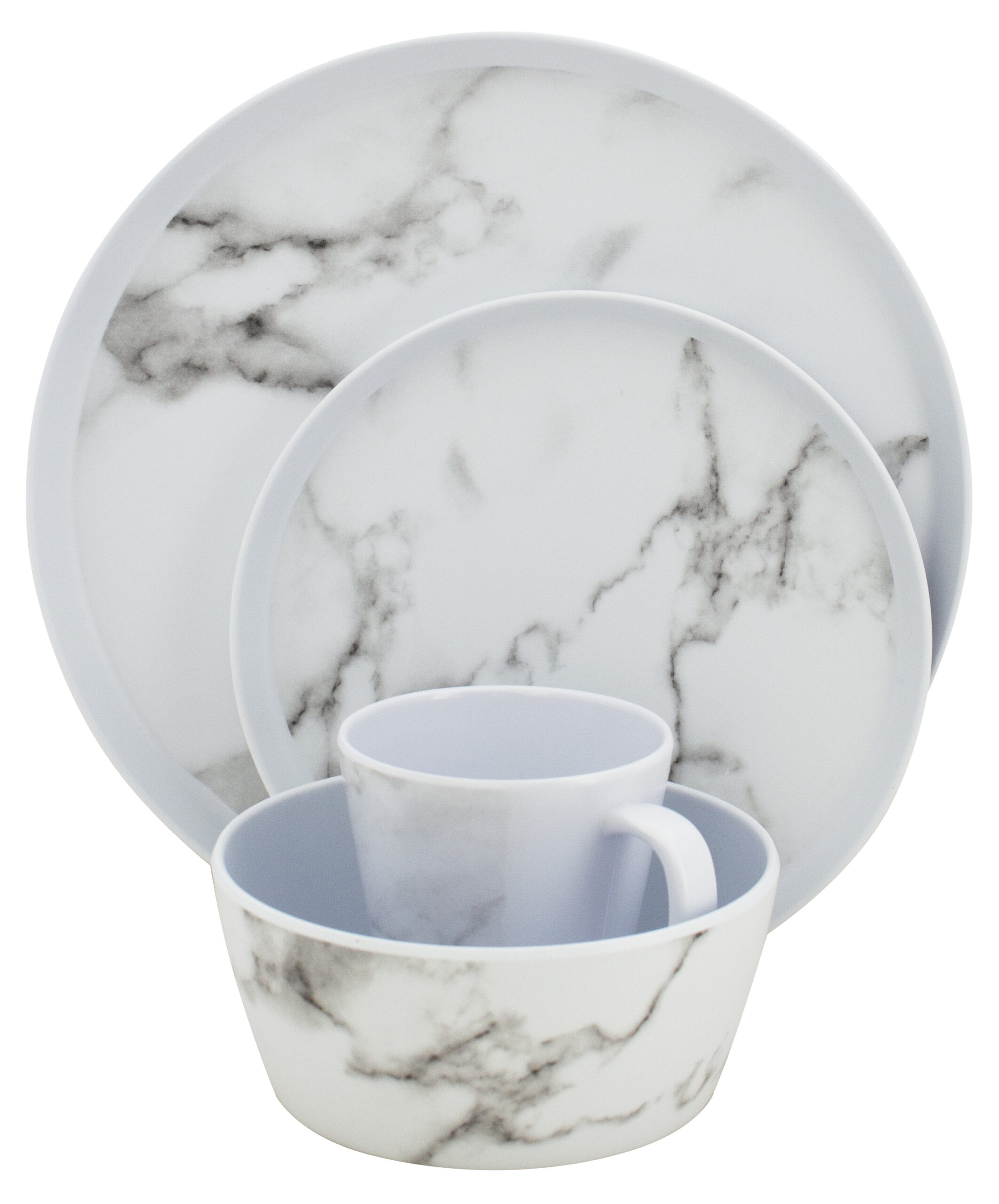 Eurotrail Serviesset Marble (16-dlg)