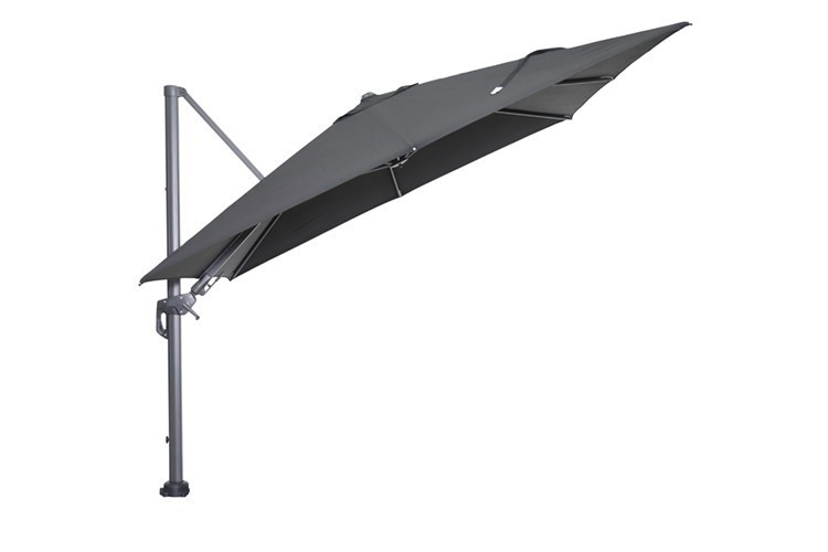 Hawaii parasol 3x3 mtr zwart