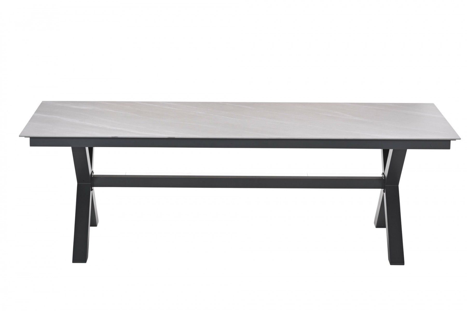 Marbella tafel 240 x 100 cm. Centostone Napoli sand