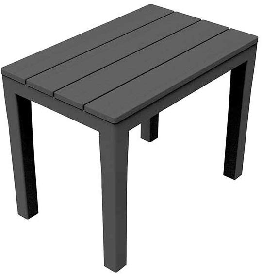 Timor bijzeetafel / bankje antraciet