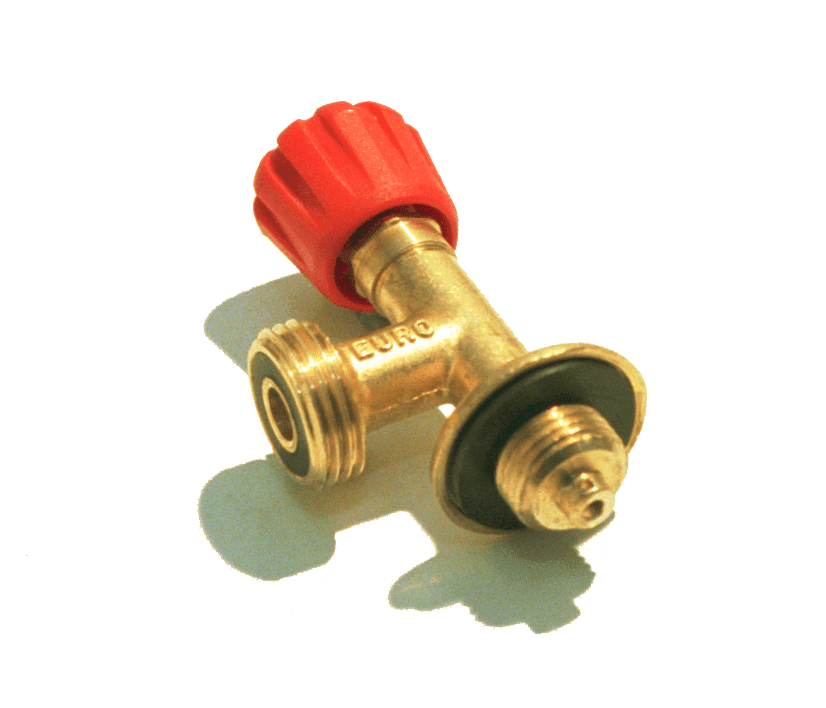 Verloopkraan Campingaz x DIN