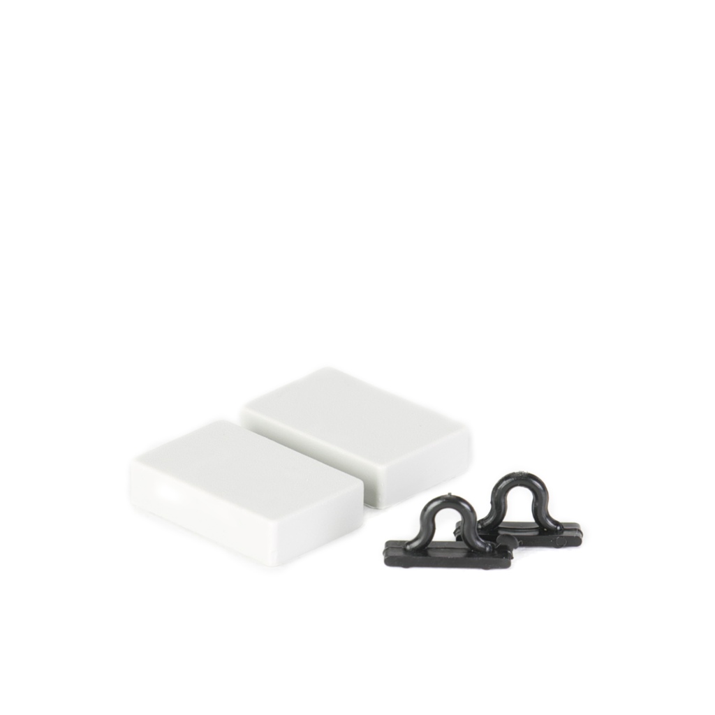 Vliegengordijn Chenille 205x90cm grijs