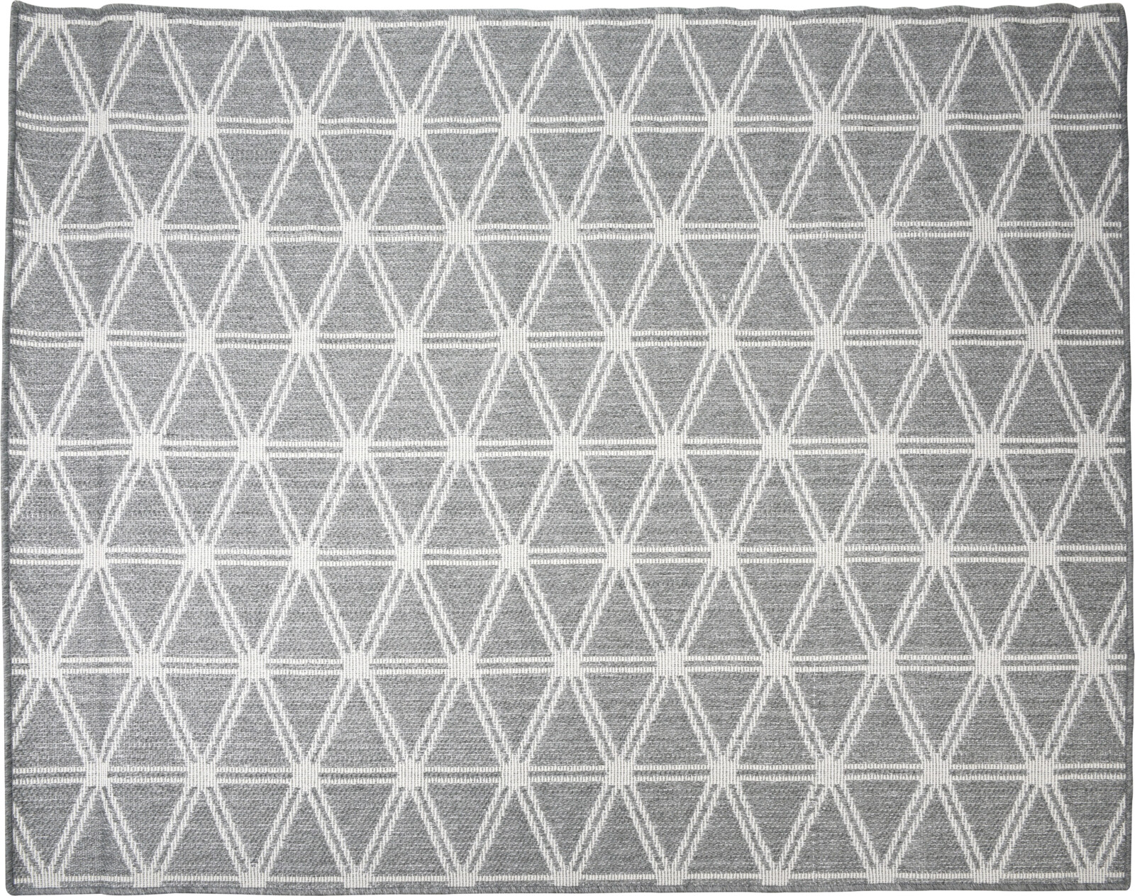 Vloerkleed 200 x 150 cm buitenkleed grijs