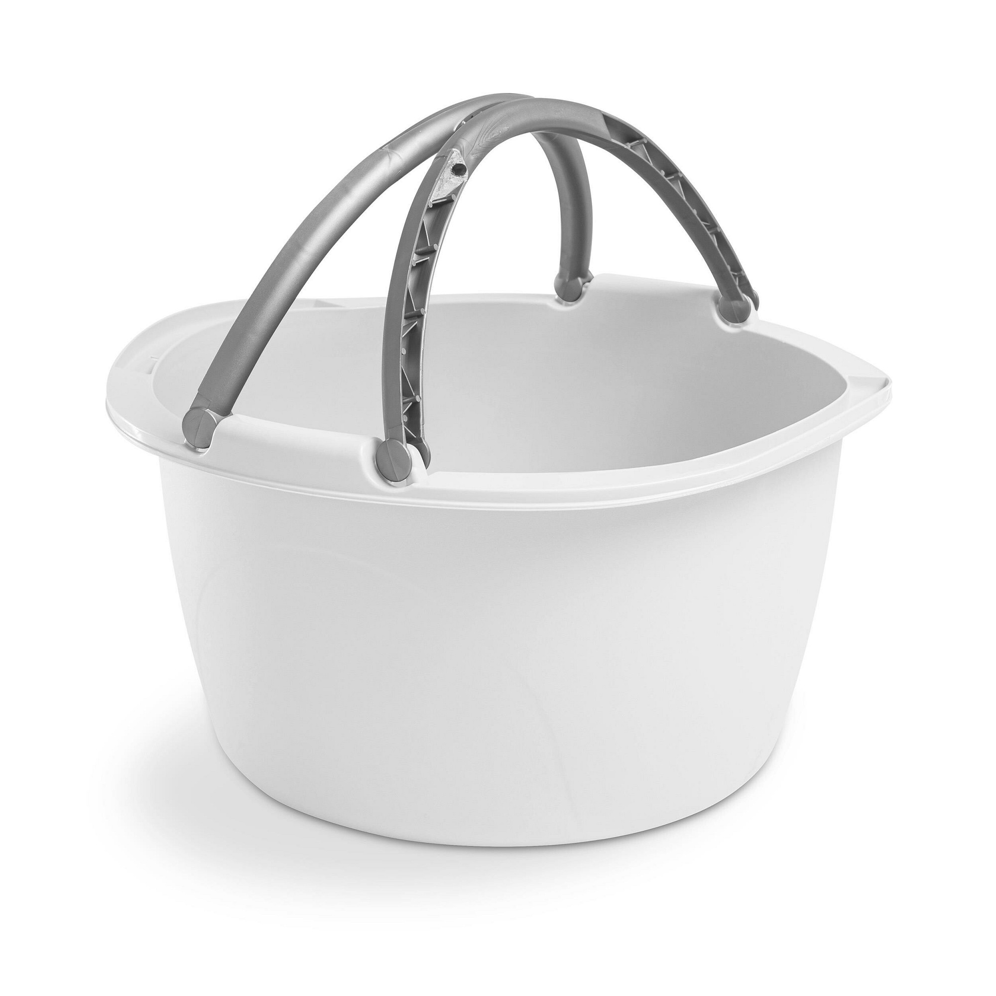 Wasbak rond met hengsels 16 liter